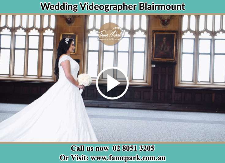 Bride walking down the aisle Blairmount NSW 2559