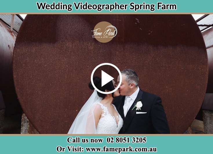 The new couple kissing Spring Farm NSW 2570